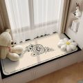 MAIYUQI | Minimalist Zen Floral Anti-slip Carpet. 