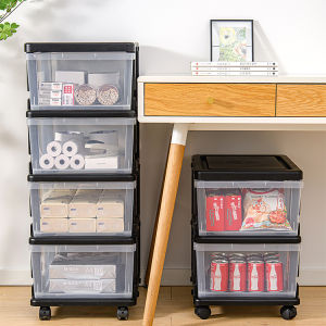 ZHIZHOU | Drawer Rolling Multi-layer Snack Storage Cabinet