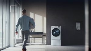 LG 9KG Front Load Washer with AI Direct Drive and Steam FV1409S4W | Wifi | 6 Motion | Allergy Care | Quick 30 | Smart Diagnosis | Easy Care | Tub Clean | Cotton+ | Delicate | Silent Wash | Washing Machine with 1 Year Warranty