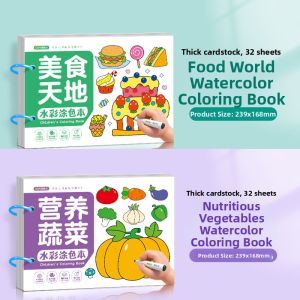 HPRETTY | Educational Coloring Book for Fruits and Vegetables