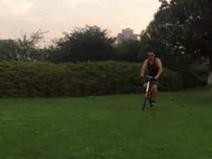 Tandem Bicycle Single Speed Bicycle Folding Bike Work Scooter Folding Fitness Portable Road