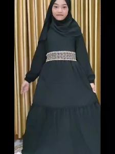 Baju Muslim Anak Perempuan Set Jilbab