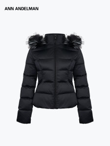ANN ANDELMAN | Detachable Collar Slimming Short Down Jacket For Women
