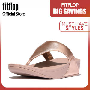FITFLOP WOMEN LULU LEATHER TOEPOST ROSE GOLD (I88-323)