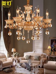 AODENG | European Crystal Chandelier Zinc Alloy