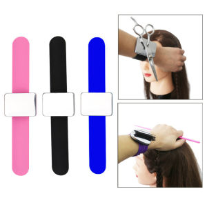 Make Up Wrist Mixing Palette / Gelang Mixing Palette Multifungsi Gelang Magnet Untuk Jepit / Peniti / Jarum Daya Tarik Magnetik Salon Alat Penata Rambut