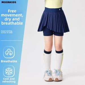 Moonkids | Quick-drying Tennis Sport Pleated Skirt for Girls
