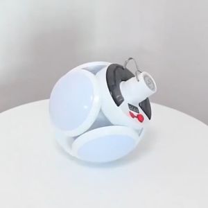 5S Solar Rechargeable LED Football Light Remote Control | Outdoor Waterproof Emergency Camping Garden Lighting Ball