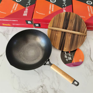 Daily Order! Original 299 Now 69! For Home Value Forging Uncoated River Light Iron Pan Non-Stick Pan 32 Iron Pot