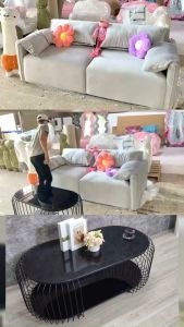 (FREESHIP) SOFA BẮC ÂU KIỂU TAY GẬP - SOFA PHÒNG KHÁCH CAO CẤP|