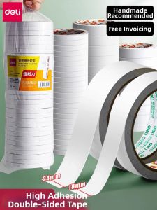 deli | High Adhesion Invisible Double-Sided Tape for Crafting