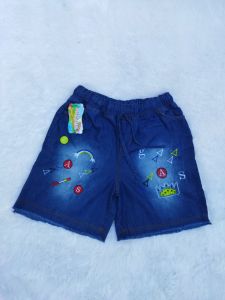 celana jeans anak perempuan 8-12 thn Hot pant terlaris trendy Rawis(rumbai) COD