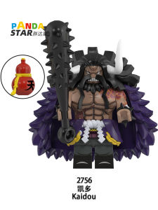 One Piece Character Figurines for Small Block Building