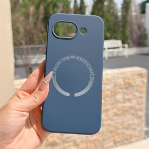For Magsafe Magnetic Wireless Charge Soft Case for Google Pixel 10A 10 9 Pro XL 9A 8 7 6 Pro 5 8A 7A Liquid Silicone Matte Cover