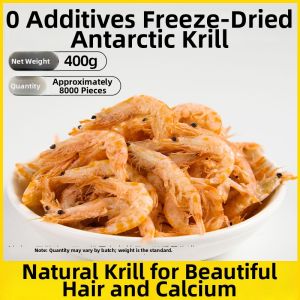 ZHUCHONG | Dried Antarctic Krill Cat Treats for Teeth Grinding and Meal Mix