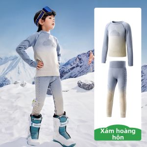 Kocotree | Bộ quần áo trượt tuyết nhanh khô dành cho bé trai và bé gái