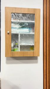 สติกเกอร์ติดผนังห้องไม้หวาย ขนาด0.45x9-10เมตรวอลเปเปอร์ติดผนัง  มีกาวในตัว วอลเปเปอร์  กันน้ำ ติดตั้งง่าย wallpaper PVC