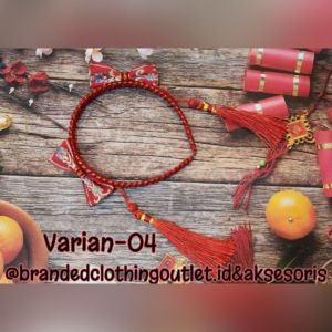 BANDO IMLEK IMPORT FREE SIZE / BANDO IMLEK ELASTIS / BANDO MERAH / CHINESE HEADBAND / BCN-7823