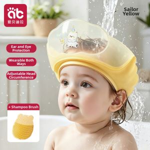 AIBEIDILA | Waterproof Ear Protection Baby Bathing Hat