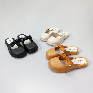 Sampai7an SPT-70 Sepatu Sandal Wanita Fashion Model Pita Woman Mules Slip-On Cewek Loafer Shoes COD