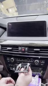 Giá Đỡ Điện Thoại Ô Tô Xoay 360 Độ Dành Cho BMW X5 F15 2014-2018 Hỗ Trợ Sạc Không Dây 15W Điều Chỉnh Được Lắp Đặt Đa Năng