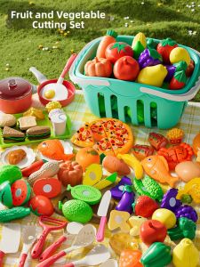 XIDIQI | Chewable Fruit & Vegetable Cutting Toy Educational Playset
