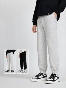 Warrior | Sporty Straight-leg Drawstring Trousers Loose-fit