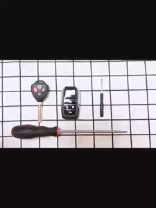 Replacement Car Flip Key Cover & Remote Shell Control Case: Toyota Vios Wigo Innova Fortuner Hilux RAV4 Altis