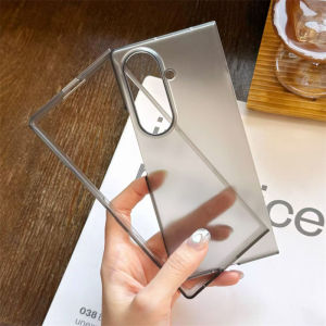 Ultra Thin PC 2 in 1 Phone Case For Samsung Galaxy Z Fold 8 Ultra 7 6 5 4 3 Z Fold8 Shockproof Transparent Matte Slim Hard Cover