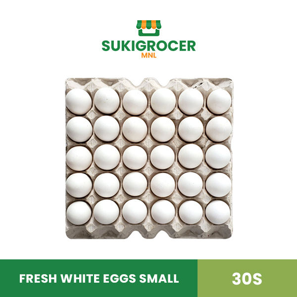 Fresh White Eggs Small 30s | Lazada PH