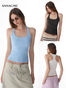 ANNACHIC | Áo Camisole Cổ Điển Đơn Giản
