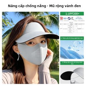 WANBAOLV | Mũ và Mặt Nạ Bảo Vệ UV Cho Toàn Bộ Khuôn Mặt