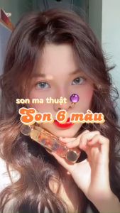 Son Nữ Hoàng Ai Cập AGAG 6 màu siêu lì chính hãng full hộp sang chảnh