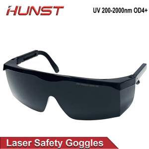 HUNST Infrared Ultraviolet Laser Protective Cover Laser Processing Protective Glasses 200-2000nm OD4+CE Protective Glasses