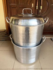 Dandang sabruk alumunium tempa uk 42cm kapasitas 8-85kg tebal anti karat anti penyok