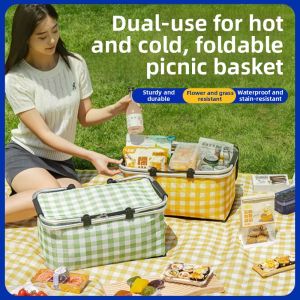 PATGEAR | Insulated Collapsible Picnic Basket