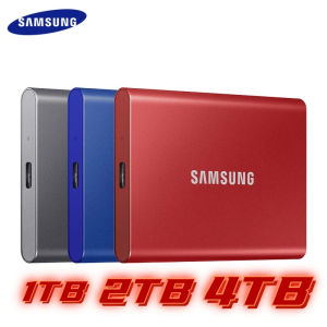 Samsung T7 Portable SSD  1TB 2TB 4TB External Hard Drive USB 3.2 Gen 2 Type-C Hard Drive Status For Laptop Desktop