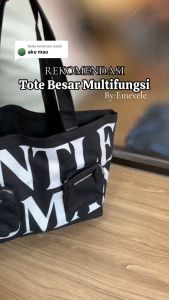 DEOBAGGS TOTEBAG WANITA AUTH3NTICY / TOTE BAG BESAR WANITA / TAS FASHION WANITA GENTLE WOMAN GW 0037