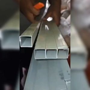 per10cm hollow aluminium pipa kotak holow potongan panjang pilih ukuran di varian metal 11x11 20x20 30x30 25x50 16x16 11x23 23x23 25x50 25x25 25x75 mm