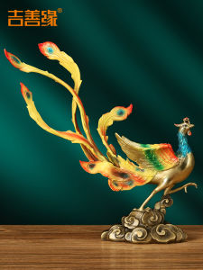 Ji Shanyuan | Copper Phoenix Home Decorations