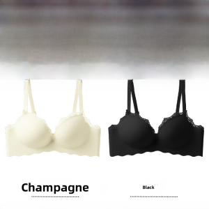 PIER N°5 | Herbal Origin Color Womens Underwear Thin Cup Gather Large Invisible Lift Anti-Sagging Bobo Cup Bra Briefs Summer Style