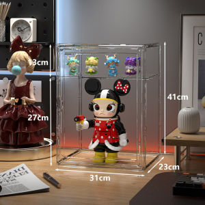 Bộ Trưng Bày Đồ Chơi Acrylic Chống Bụi Bó Múa Ma Tẻ Bó Múa Ma Tẻ Tủ Đựng Đồ Chơi Tủ Đựng Đồ Chơi Tấm Tường Treo
