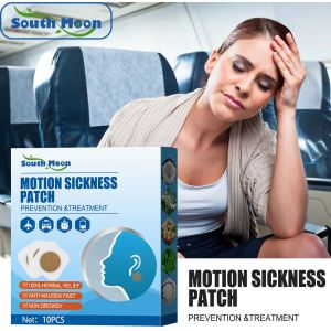 (Buy 1 Take 1)36pcs/bag Car Motion Sickness Relief Patch Sea Sickness Nausea Dizzy Plaster Car Sick Patch for Both Adult and Child Relief Dizziness Nausea for Travel Medicine Stickers