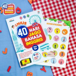 Buku Anak Genius 40 Hari Jago Bahasa Inggris Ziyad Books
