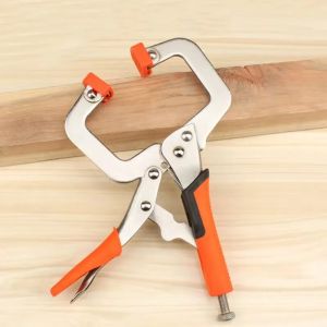 Multi-Function Metal Face Clamp Woodworking Table Vise Grip C Type Grip Pliers Locking Tool Carpenters Fixture
