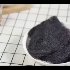 สาหร่ายเส้นผม หนักประมาณ 150 กรัม头发菜 ไม่ต้องซักไม่ต้องตัด รสชาติกรุบกรอบ ซุปและสลัดเย็น