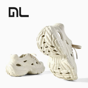 รองเท้าแตะแบบสวมสำหรับผู้หญิงในช่วงฤดูร้อน สวมใส่สบาย พื้นหนา รองเท้าแตะแบบสวมพื้นยางกันลื่น สไตล์สตรีท รองเท้าแตะชายหาด