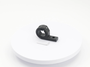 2PCS Aluminum Alloy Spotlight Auxiliary Lamp Bracket LED Motorcycle Light Tube Clamp Mount 30mm.