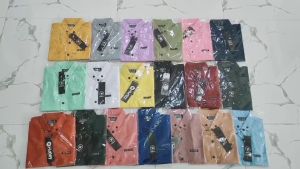 KEMEJA ANAK Usia 1tahun - 14tahun Tersedia Banyak Pilihan Warna / Kemeja Polos Lengan Pendek / Kemeja Laki Laki