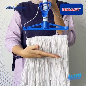 DRAGON Mop Pel Jepit Super Alat Pel Lantai 110 cm Pembersih Lantai Cleaning Mop Serbaguna MP219
